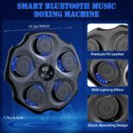 Electric Music Boxing Machine Smart Bluetooth Wall Mounted Music Boxing Trainer Gym Home Electronic Boxing Target Punching Equipment