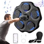Electric Music Boxing Machine Smart Bluetooth Wall Mounted Music Boxing Trainer Gym Home Electronic Boxing Target Punching Equipment