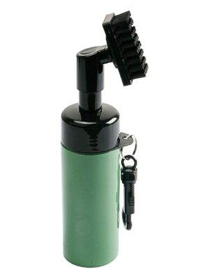 New golf cleaning brush spray kettle brush ball head brush handle press type three-color optional cross-border hot sale