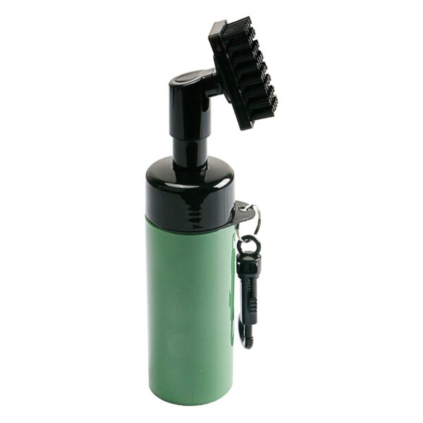 New golf cleaning brush spray kettle brush ball head brush handle press type three-color optional cross-border hot sale