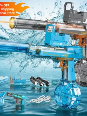 🔫💦✈Free Shipping Buy 2✈46%OFF Desert Eagle Linkage Electric Water Gun🔫💦