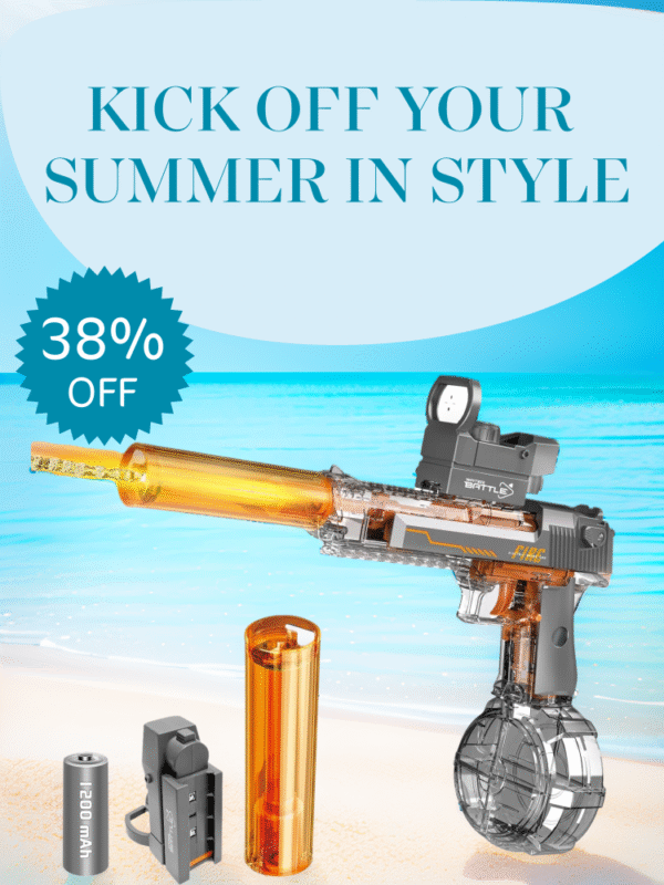 🔫💦✈Free Shipping Buy 2✈46%OFF Desert Eagle Linkage Electric Water Gun🔫💦