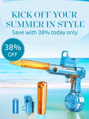 🔫💦✈Free Shipping Buy 2✈46%OFF Desert Eagle Linkage Electric Water Gun🔫💦