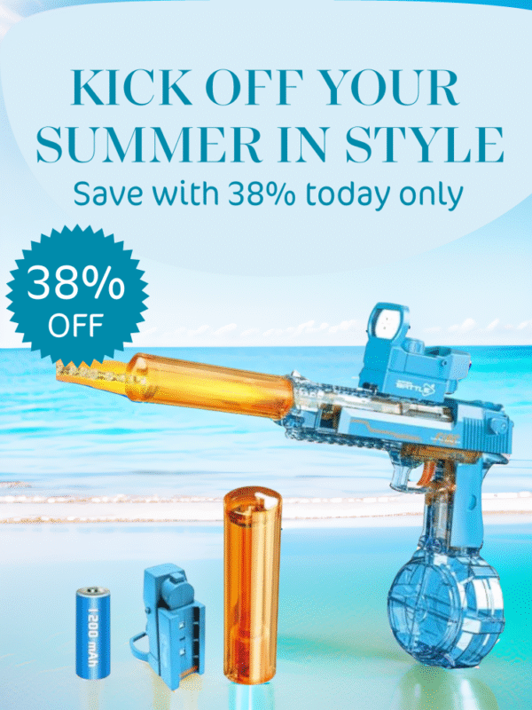 🔫💦✈Free Shipping Buy 2✈46%OFF Desert Eagle Linkage Electric Water Gun🔫💦