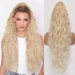 ⏰Last Day Hot Sale--50% Off⌛💜Curly Wavy Frizzy Hair Extension with Ponytail🔥