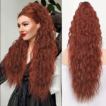 ⏰Last Day Hot Sale--50% Off⌛💜Curly Wavy Frizzy Hair Extension with Ponytail🔥