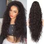 ⏰Last Day Hot Sale--50% Off⌛💜Curly Wavy Frizzy Hair Extension with Ponytail🔥